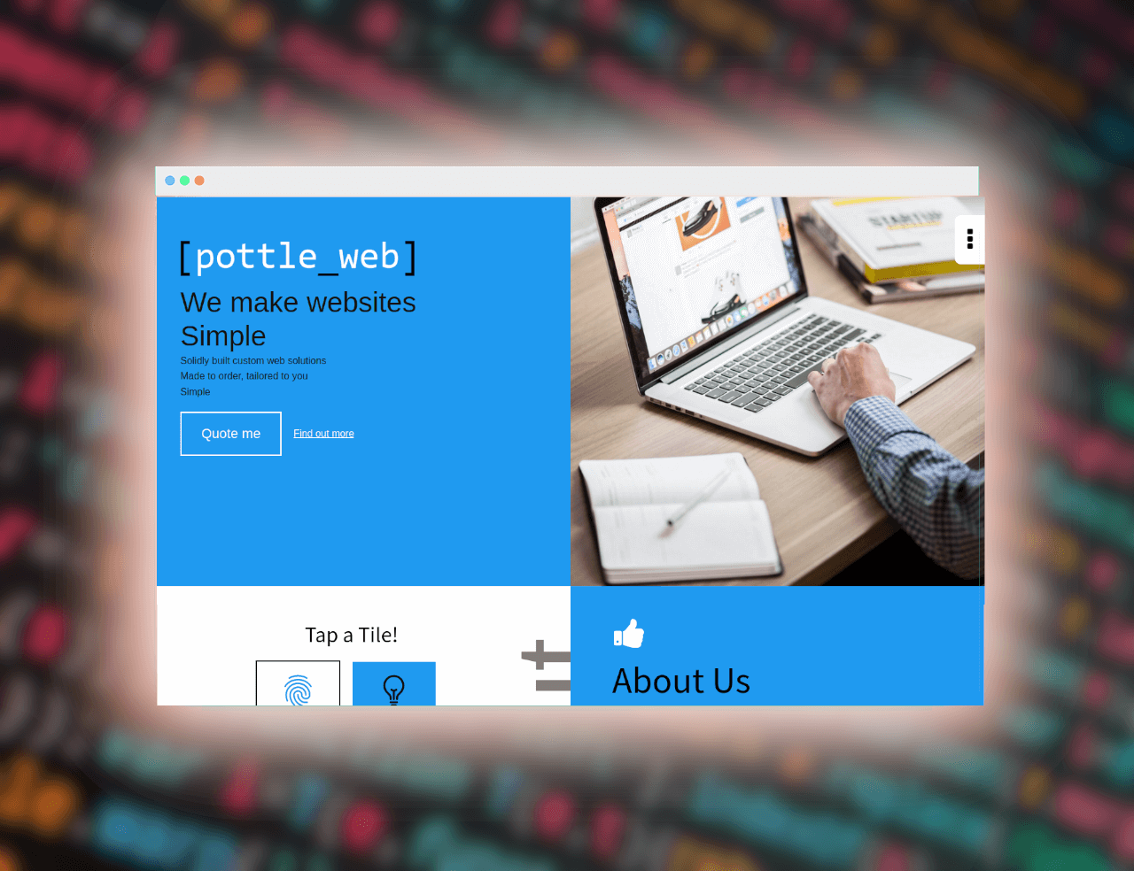 case study screenshot